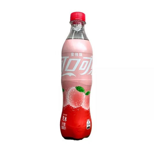Coca cola pêche Asie 50cl x2