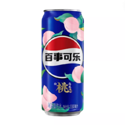 Pepsi White Peach Oolong x2 Asie 33cl